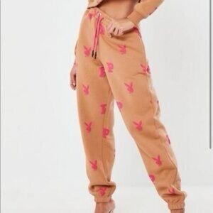 Missguided X Playboy Joggers
